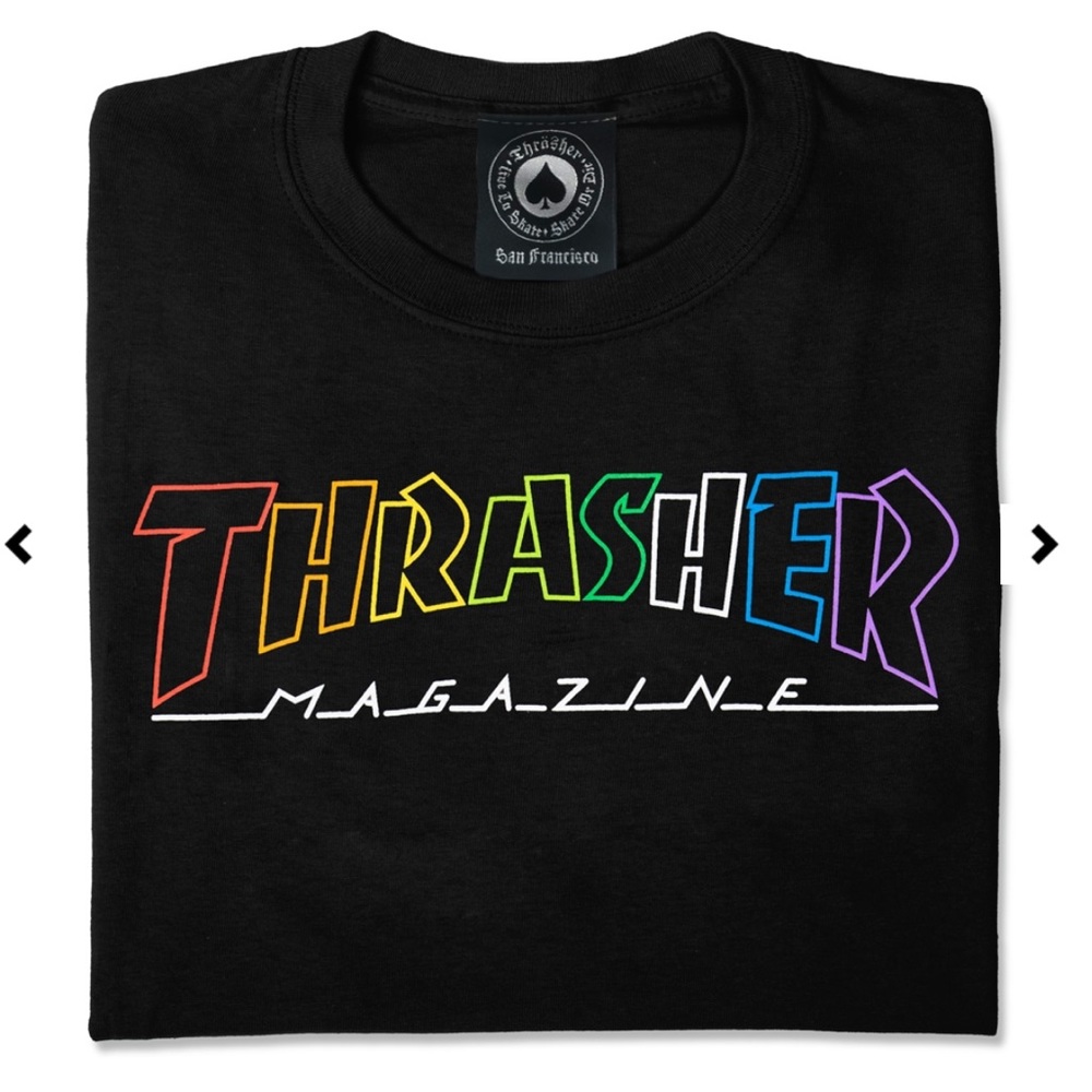 Black Thrasher Magazine T-Shirt ☀️ Size M